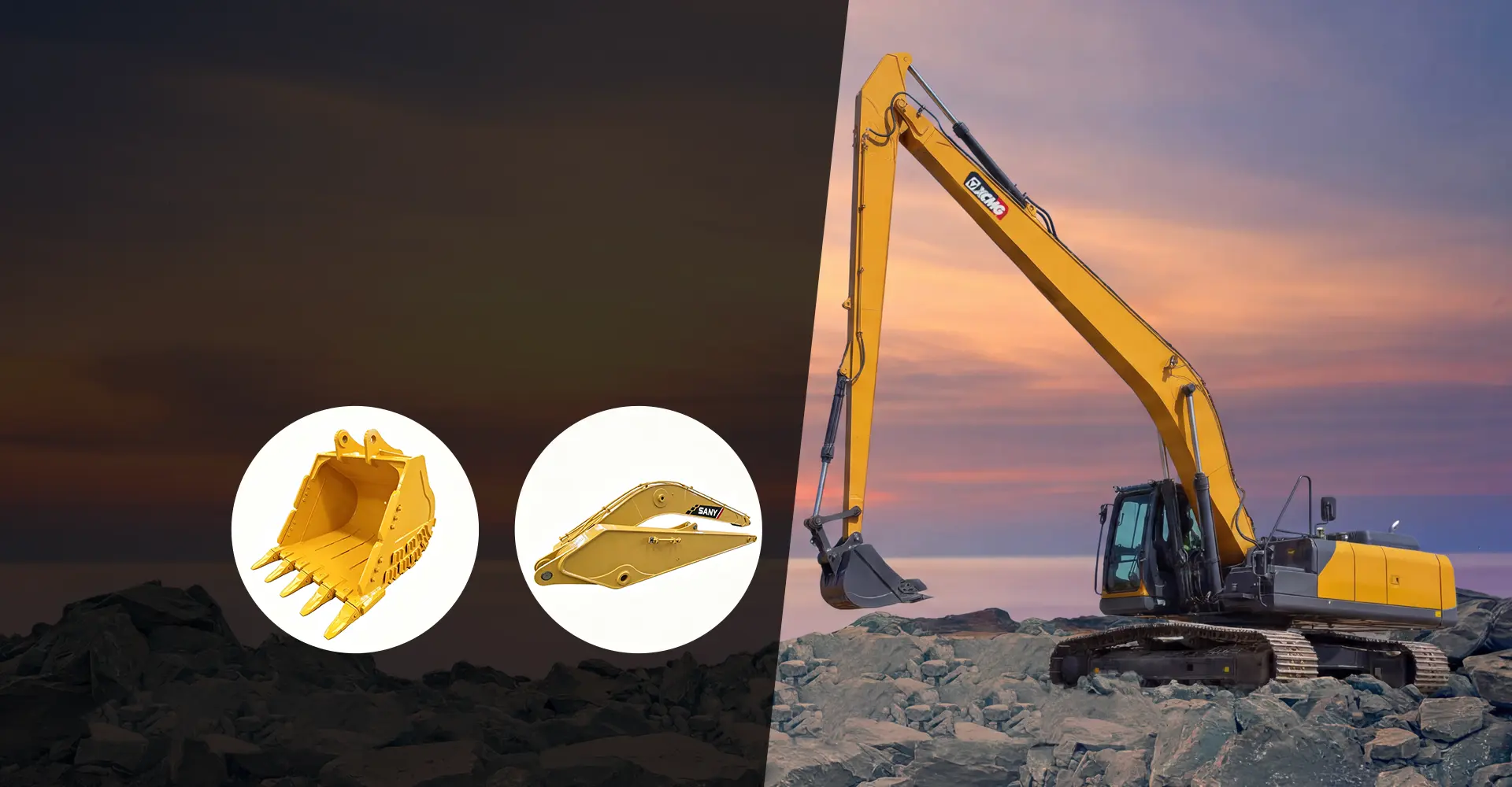 OEM Long Reach Excavator Boom and Arm Manufacturer