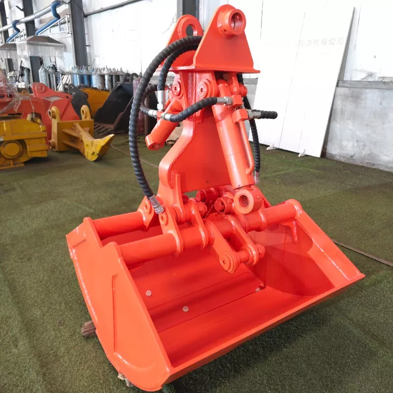 Double Cylinder Clamshell Bucket for Excavators