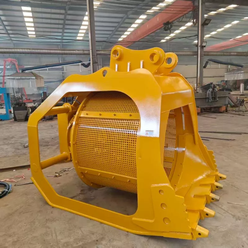 Rotary Screening Bucket for Case 210 Excavator