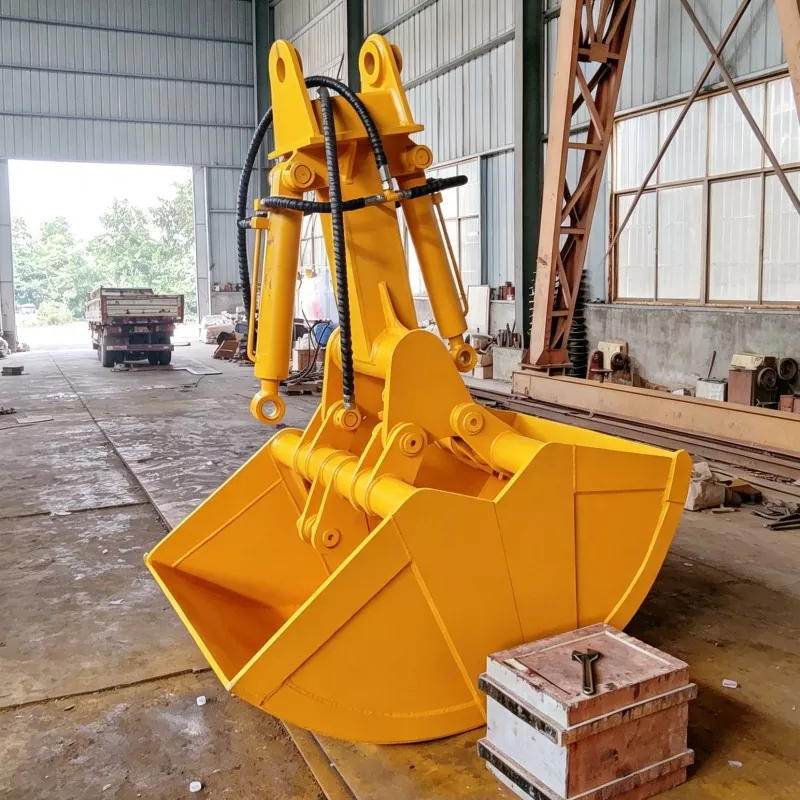 Excavator Grab Bucket for Material Handling