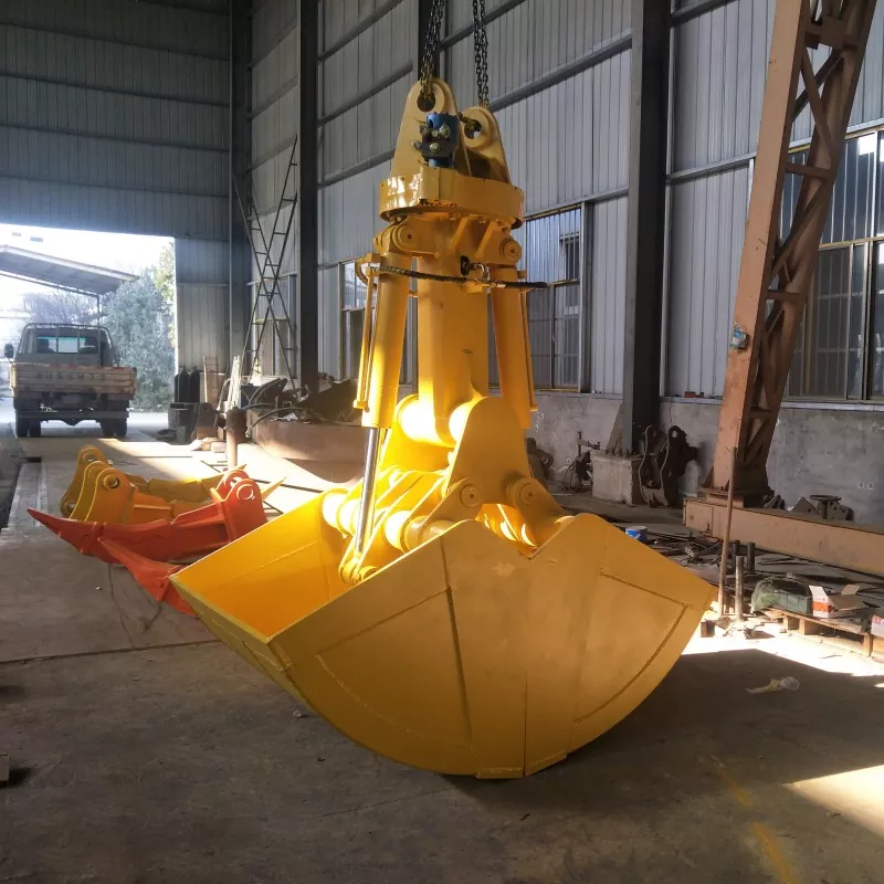 Rotary Clamshell Bucket for River Dredging