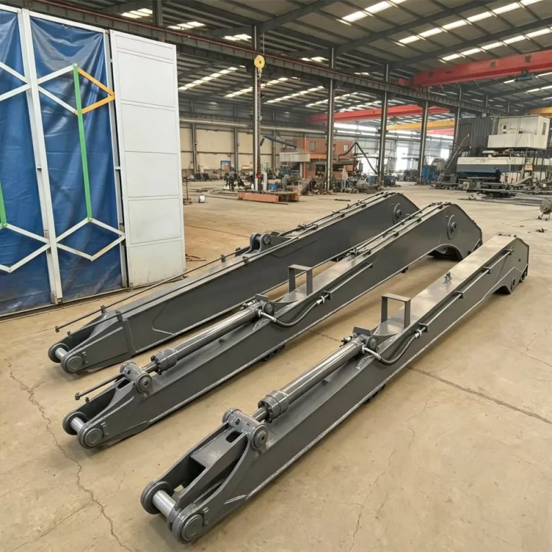 Long Reach Boom and Arm Assembly for Excavators