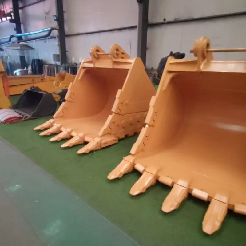 Reinforced Rock Bucket for Ore Mining