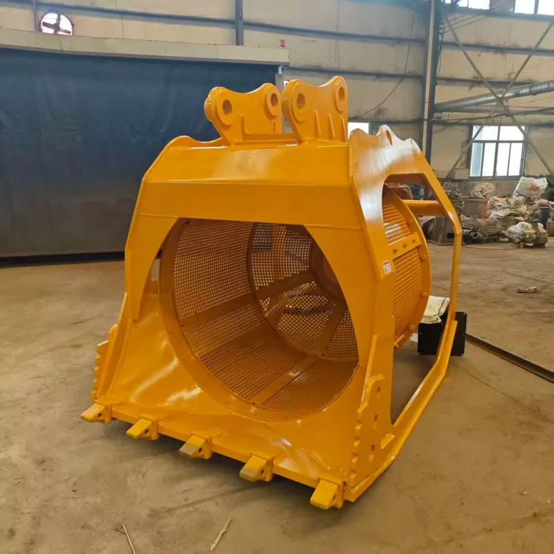 Rotary Screening Bucket for Case 210 Excavator
